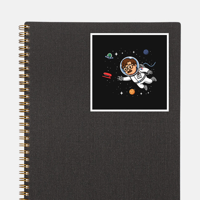 Outer Office Space-None-Glossy-Sticker-Boggs Nicolas