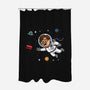 Outer Office Space-None-Polyester-Shower Curtain-Boggs Nicolas