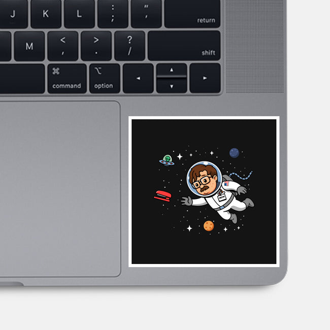 Outer Office Space-None-Glossy-Sticker-Boggs Nicolas