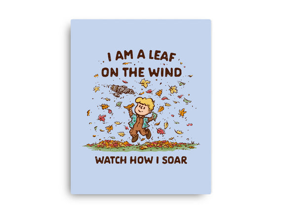 Autumn Leaves On The Wind