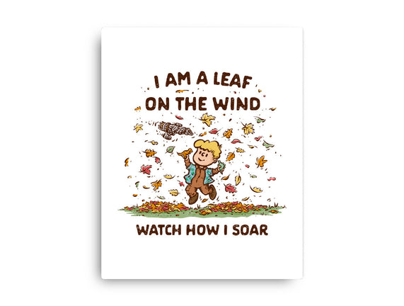 Autumn Leaves On The Wind