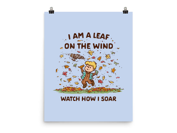 Autumn Leaves On The Wind