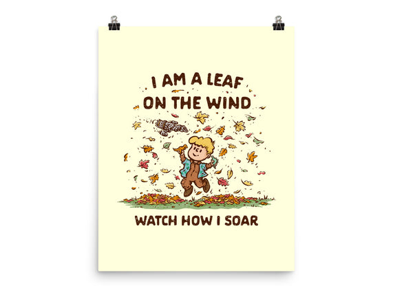 Autumn Leaves On The Wind