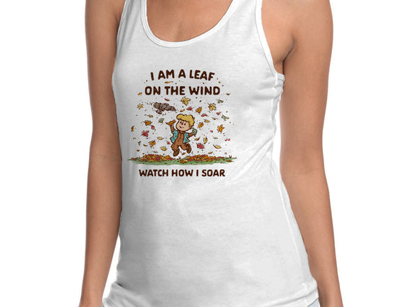 Autumn Leaves On The Wind