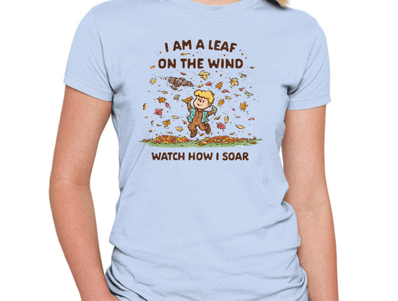 Autumn Leaves On The Wind