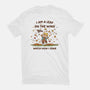 Autumn Leaves On The Wind-Youth-Basic-Tee-kg07