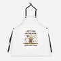 Autumn Leaves On The Wind-Unisex-Kitchen-Apron-kg07