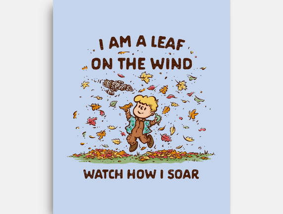 Autumn Leaves On The Wind