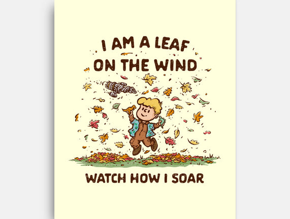 Autumn Leaves On The Wind