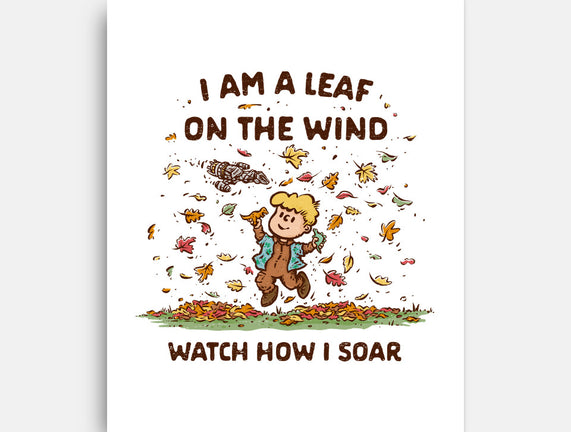 Autumn Leaves On The Wind