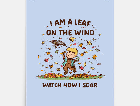 Autumn Leaves On The Wind