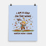 Autumn Leaves On The Wind-None-Matte-Poster-kg07