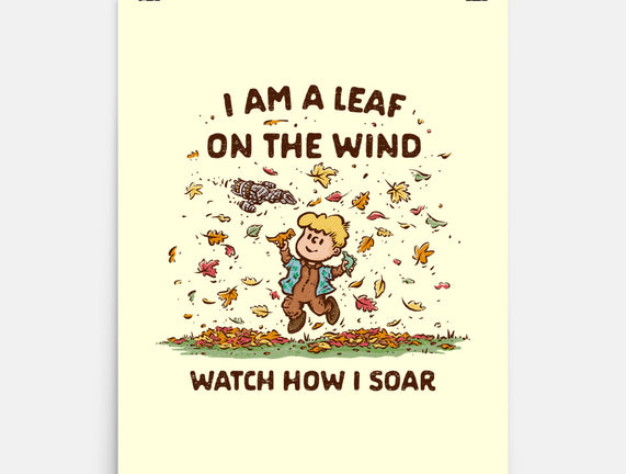 Autumn Leaves On The Wind
