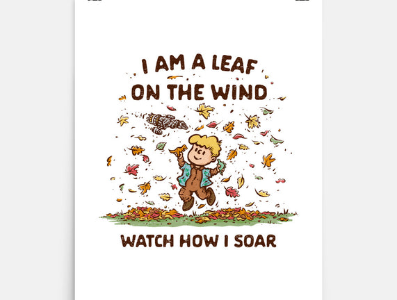 Autumn Leaves On The Wind