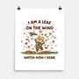 Autumn Leaves On The Wind-None-Matte-Poster-kg07