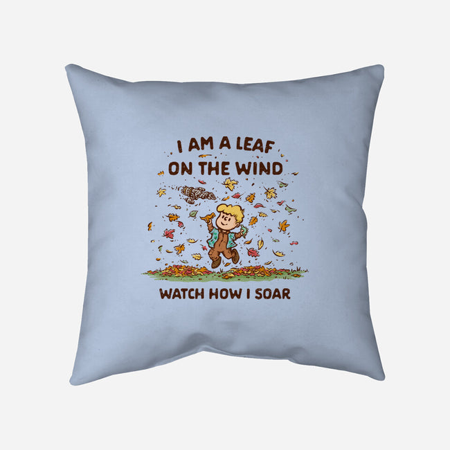 Autumn Leaves On The Wind-None-Removable Cover w Insert-Throw Pillow-kg07