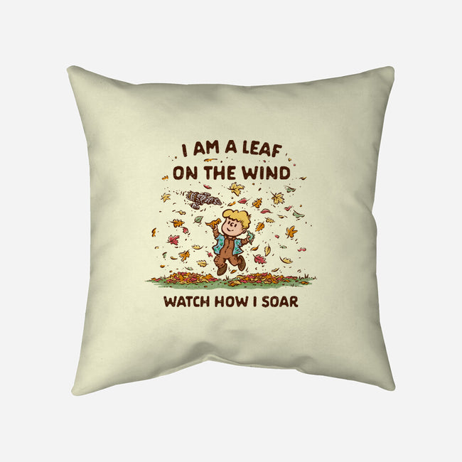 Autumn Leaves On The Wind-None-Removable Cover w Insert-Throw Pillow-kg07