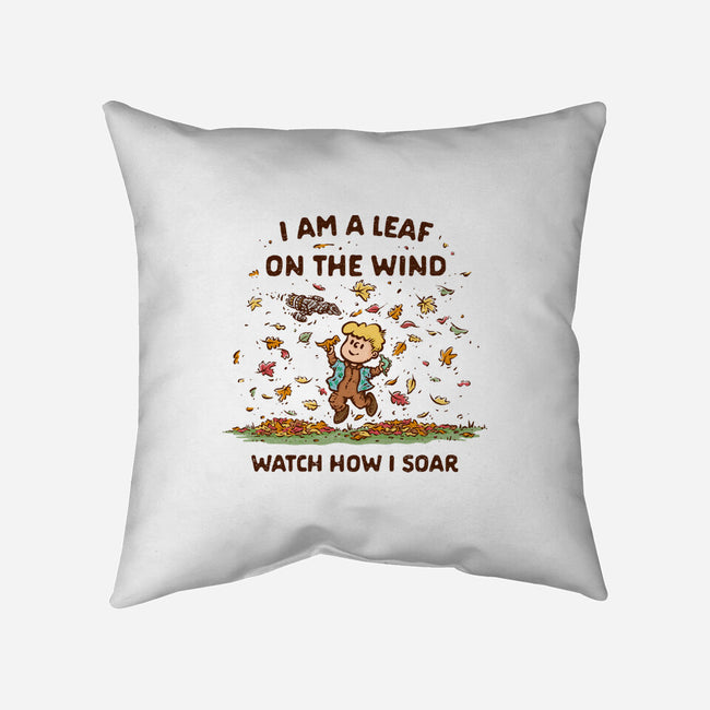 Autumn Leaves On The Wind-None-Removable Cover w Insert-Throw Pillow-kg07