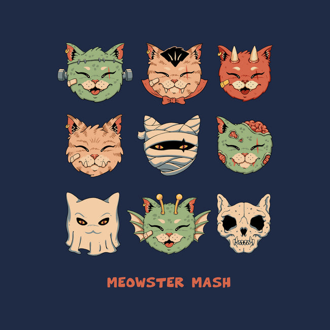 Meowster Mash-Mens-Basic-Tee-vp021