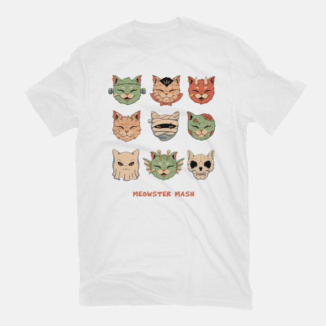 Meowster Mash-Youth-Basic-Tee-vp021