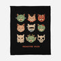 Meowster Mash-None-Fleece-Blanket-vp021