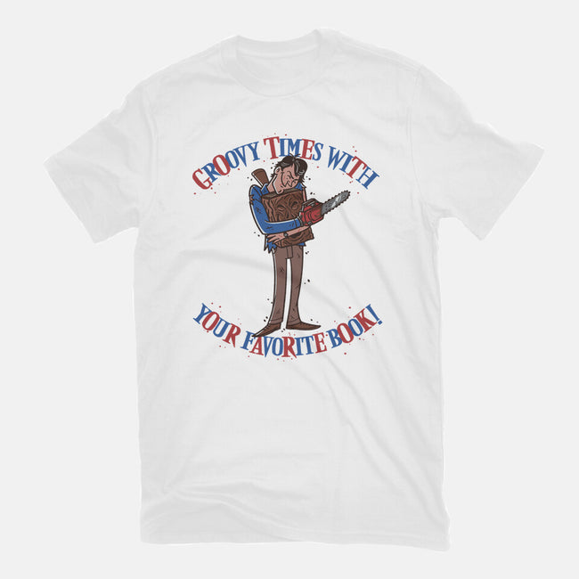 Groovy Book-Mens-Basic-Tee-Getsousa!