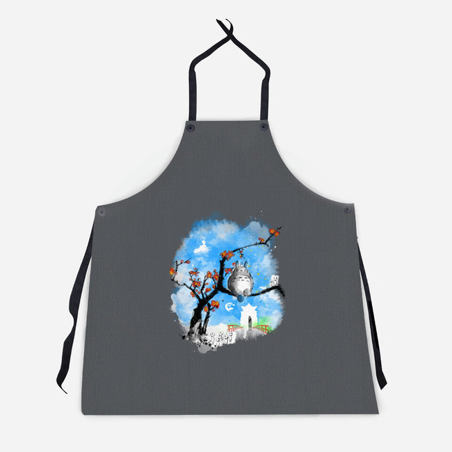 Japan Pop Overload-Unisex-Kitchen-Apron-kharmazero