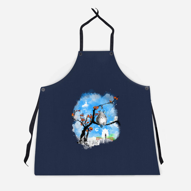 Japan Pop Overload-Unisex-Kitchen-Apron-kharmazero