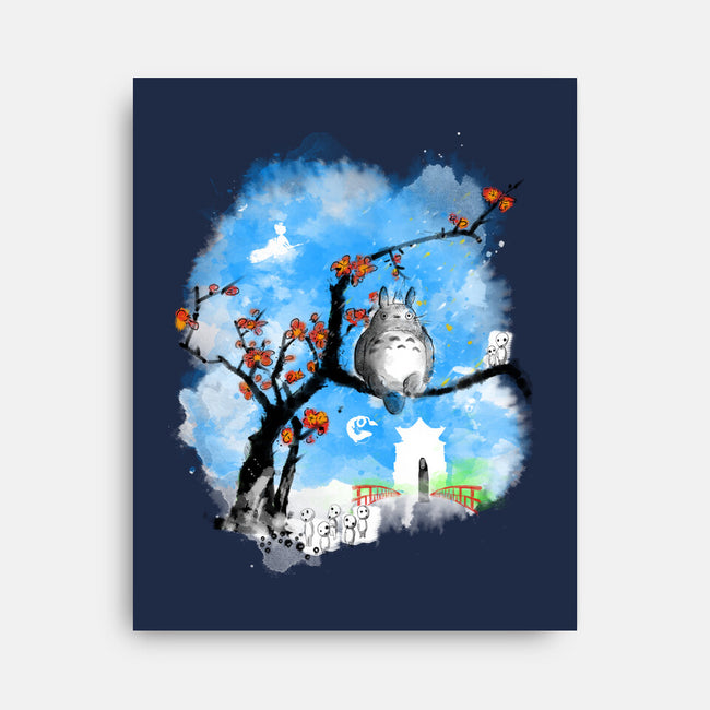 Japan Pop Overload-None-Stretched-Canvas-kharmazero