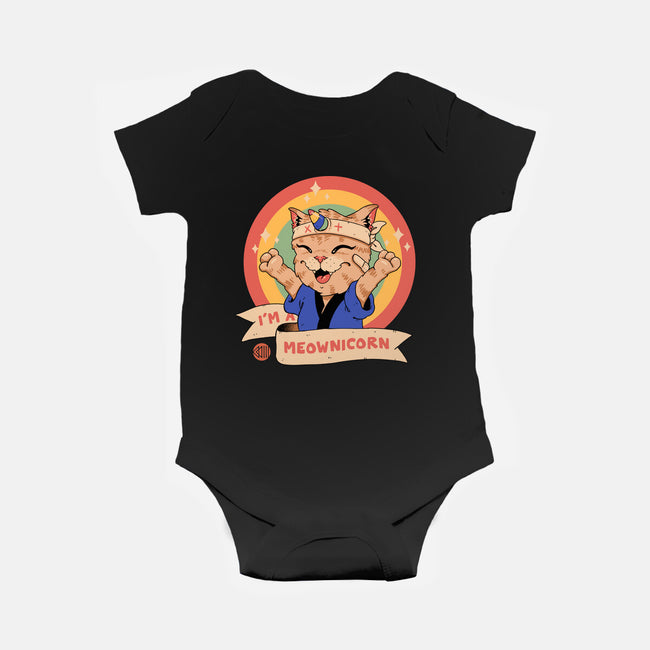 Meow-nicorn-Baby-Basic-Onesie-vp021