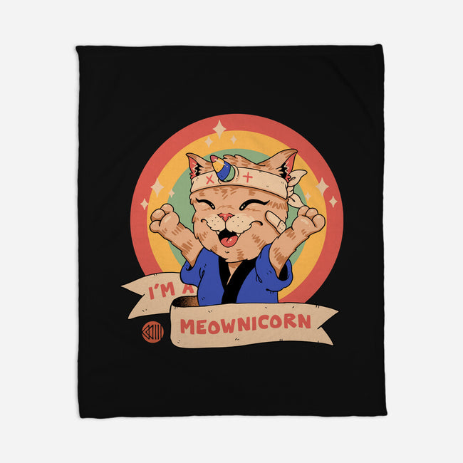 Meow-nicorn-None-Fleece-Blanket-vp021
