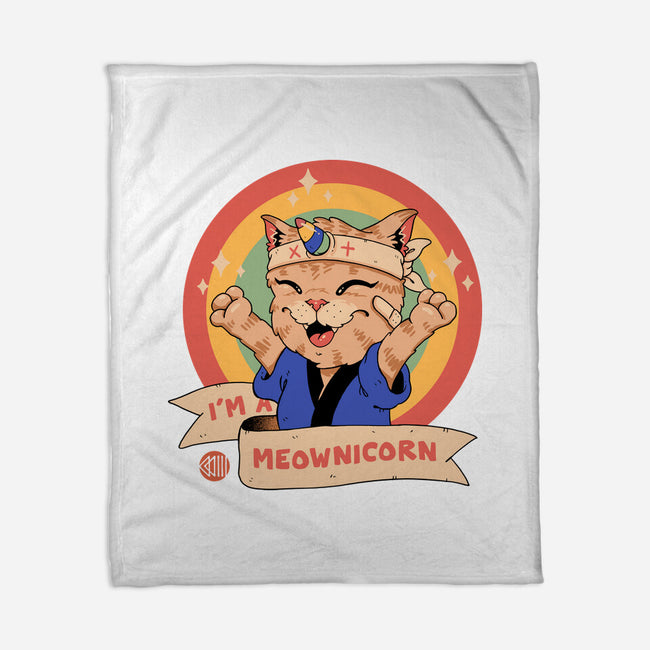 Meow-nicorn-None-Fleece-Blanket-vp021