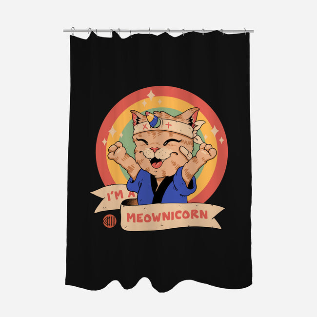 Meow-nicorn-None-Polyester-Shower Curtain-vp021