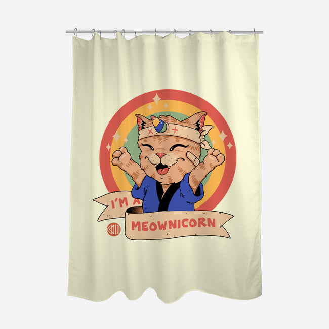 Meow-nicorn-None-Polyester-Shower Curtain-vp021