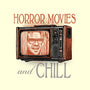 Horror Movies And Chill-None-Glossy-Sticker-glitchygorilla