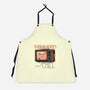 Horror Movies And Chill-Unisex-Kitchen-Apron-glitchygorilla