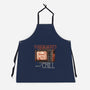 Horror Movies And Chill-Unisex-Kitchen-Apron-glitchygorilla