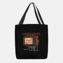 Horror Movies And Chill-None-Basic Tote-Bag-glitchygorilla