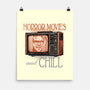 Horror Movies And Chill-None-Matte-Poster-glitchygorilla