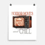 Horror Movies And Chill-None-Matte-Poster-glitchygorilla