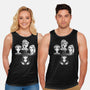 Demon And The Hunters-Unisex-Basic-Tank-dandingeroz