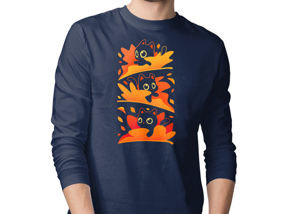 Flying Autumn Kittens