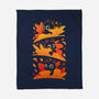 Flying Autumn Kittens-None-Fleece-Blanket-erion_designs