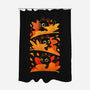 Flying Autumn Kittens-None-Polyester-Shower Curtain-erion_designs