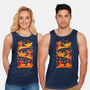 Flying Autumn Kittens-Unisex-Basic-Tank-erion_designs