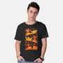 Flying Autumn Kittens-Mens-Basic-Tee-erion_designs