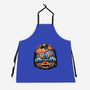 Blue Tiger Pumpkin-Unisex-Kitchen-Apron-glitchygorilla