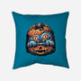 Blue Tiger Pumpkin-None-Removable Cover w Insert-Throw Pillow-glitchygorilla
