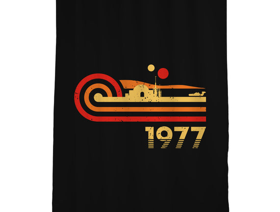 Retro Vintage Desert Planet