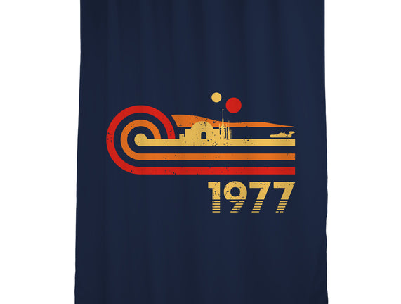 Retro Vintage Desert Planet